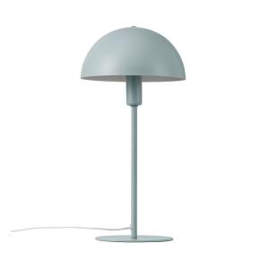 Lámpara de mesa sencillo verde de metal y pantalla en forma…