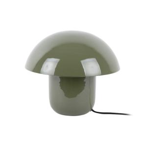 Lámpara de mesa seta de metal - verde caqui