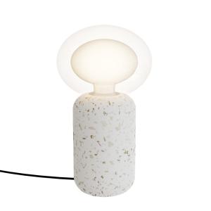 Lámpara de mesa terrazo multicolor