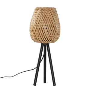Lámpara de mesita de Bambú, diametro 43,5 cm