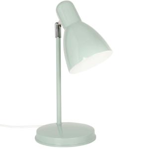 Lámpara de metal azul claro