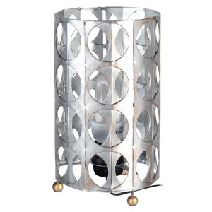 Lámpara de noche ,aluminio a58xd30xp30cm