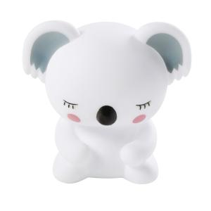 Lámpara de noche con forma de koala blanco