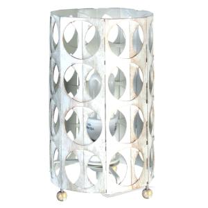 Lámpara de noche tosel ,metal,blanco  , a29xd16xp 16cm