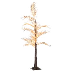 Lámpara de palmera 21x21x150 cm oro