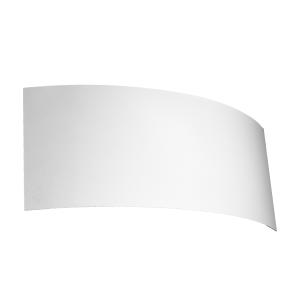 Lámpara de pared blanco acero  alt. 14 cm
