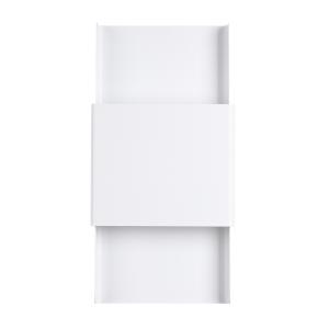 Lámpara de pared blanco acero alt. 40