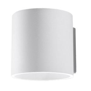 Lámpara de pared blanco aluminio  alt. 10 cm