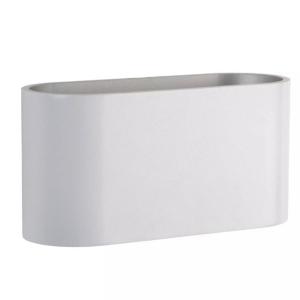 Lámpara de pared de aluminio 1xG9, blanco