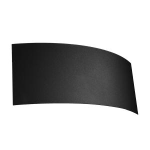 Lámpara de pared negro acero  alt. 14 cm