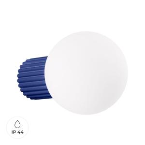 Lámpara de pared ultramarino aluminio/vidrio