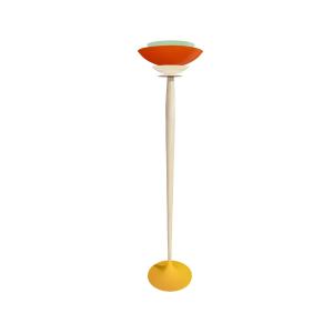 Lámpara de pie 40cm metal naranja