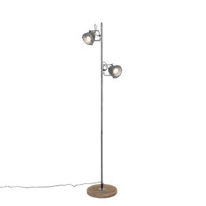 Lámpara de pie acero acero 28 x 35 x 153    (cm)