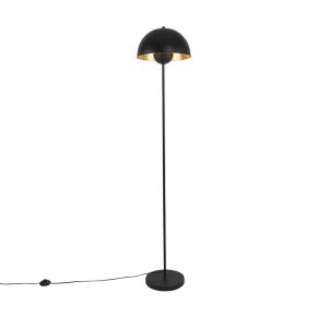 Lámpara de pie acero negro 33 x 160 (cm)