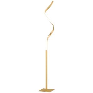 Lámpara de pie color dorado 20.5 x 20.5 x 147 cm