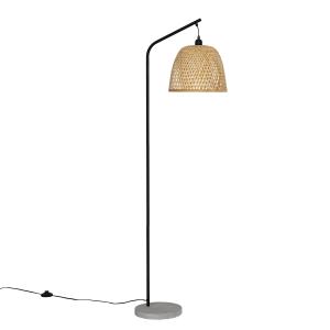 Lámpara de pie de Bambú, altura 156 cm