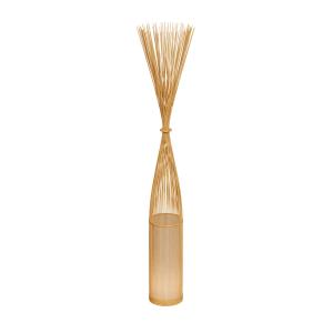 Lámpara de pie de bambú natural