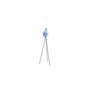 Lámpara de pie de hierro multicolor h165