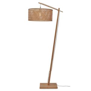 Lámpara de pie en bambú natural 176cm