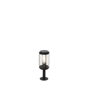Lámpara de pie exterior aluminio negro 14.8 x 40 (cm)