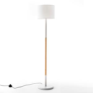 Lámpara de pie madera - metal natural - blanco 150 cm x 33…