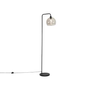 Lámpara de pie plástico negro 40.5 x 26 x 153    (cm)