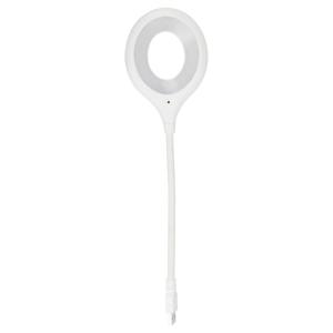 Lámpara de plastico blanco 32x2x8cm