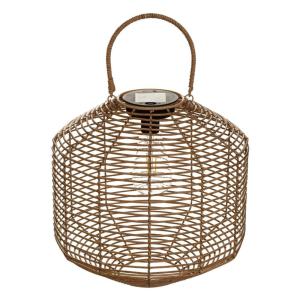 Lámpara de polipropileno en beige ø30x30cm