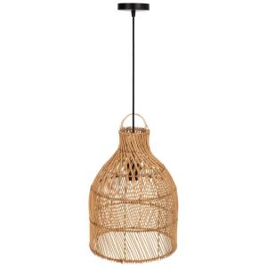 Lámpara de ratán marrón D30xh40