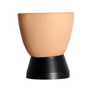 Lámpara de sobremesa de terracota en color negro de 23x23x3…