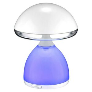 Lámpara de sobremesa LED RGB 45W blanco de ABS