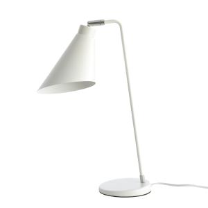 Lámpara de sobremesa metal blanco 47 cm x 26 cm