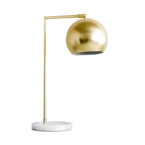 Lámpara de sobremesa porcelánico - metal dorado 50 cm x 45…