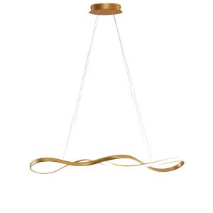 Lámpara de techo aluminio y silicona  80 cm