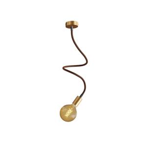 Lámpara de techo articulada de luz difusa bronce 90 cm