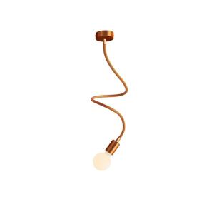 Lámpara de techo articulada de luz difusa color cobre 90 cm