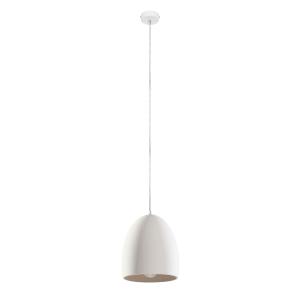Lámpara de techo blanco cerámica  alt. 122 cm