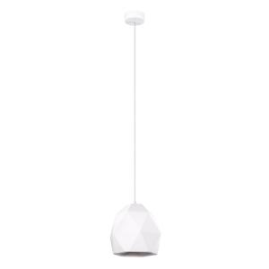 Lámpara de techo blanco cerámica  alt. 125 cm