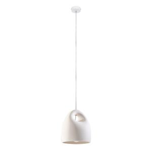Lámpara de techo blanco cerámica  alt. 126 cm