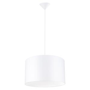 Lámpara de techo blanco tela/pvc alt. 88
