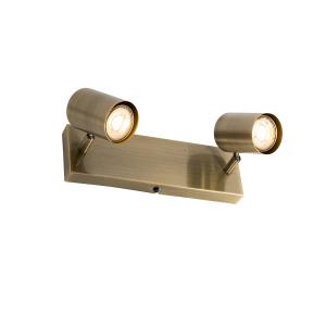 Lámpara de techo con 2 luces orientables