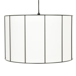 Lámpara de techo con diseño de tambor de algodón en crudo y…