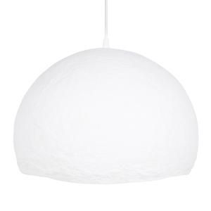 Lámpara de techo de algodón reciclado blanco