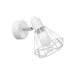 Lámpara de techo de aluminio blanco de 18 cm
