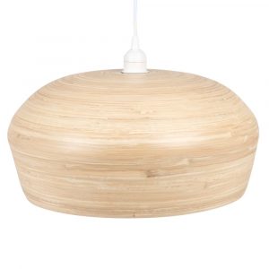 Lámpara de techo de bambú