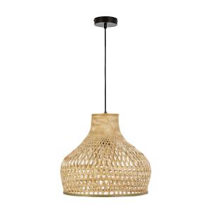 Lámpara de techo de Bambú, diametro 40,5 cm