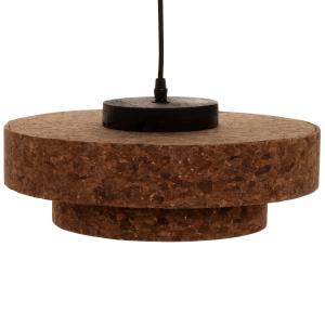 Lámpara de techo de corcho