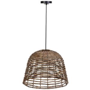 Lámpara de techo de hoja de banana  natural marrón, d41x30h…