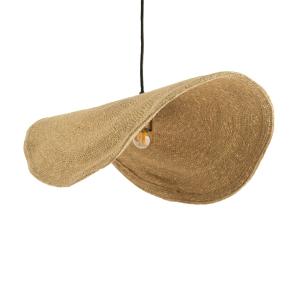 Lámpara de techo de material natural y metal D61 cm