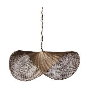 Lámpara de techo de metal cobre